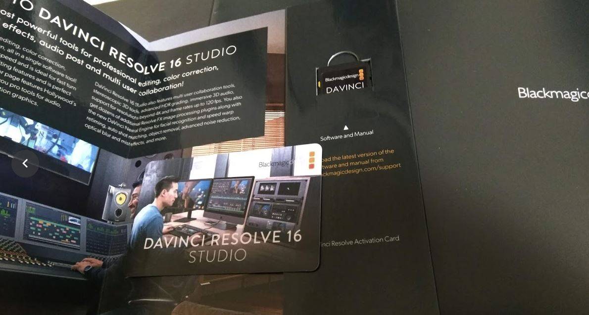 テレビ/映像機器 その他 有償版のDavinci Resolve Studioを購入したよ！買い方とか注意点メモ 